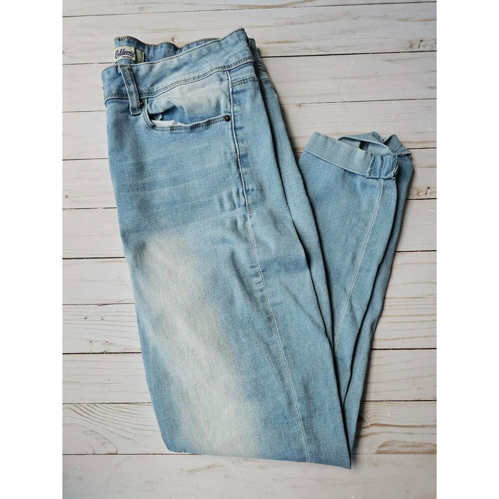Y2K California Vintage Light Wash Jeans Juniors 11
